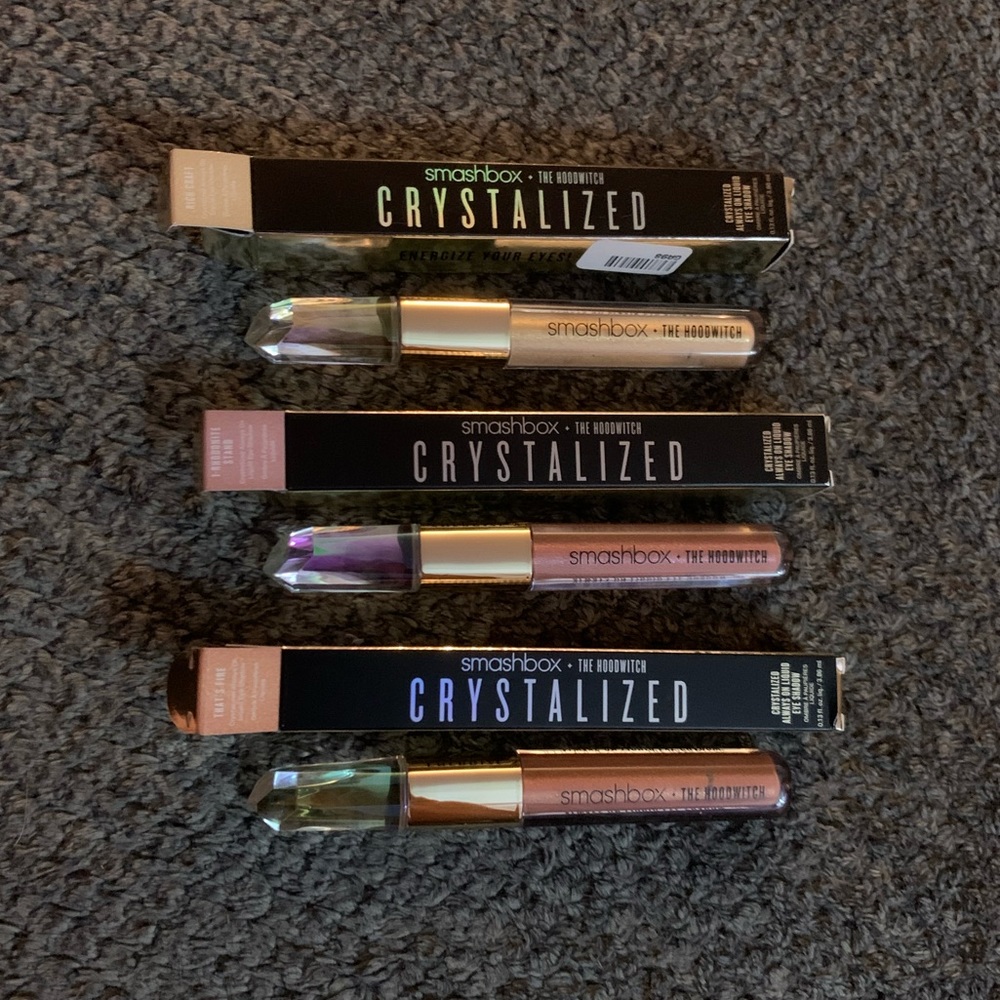 3 pc lot Smashbox liquid eyeshadow